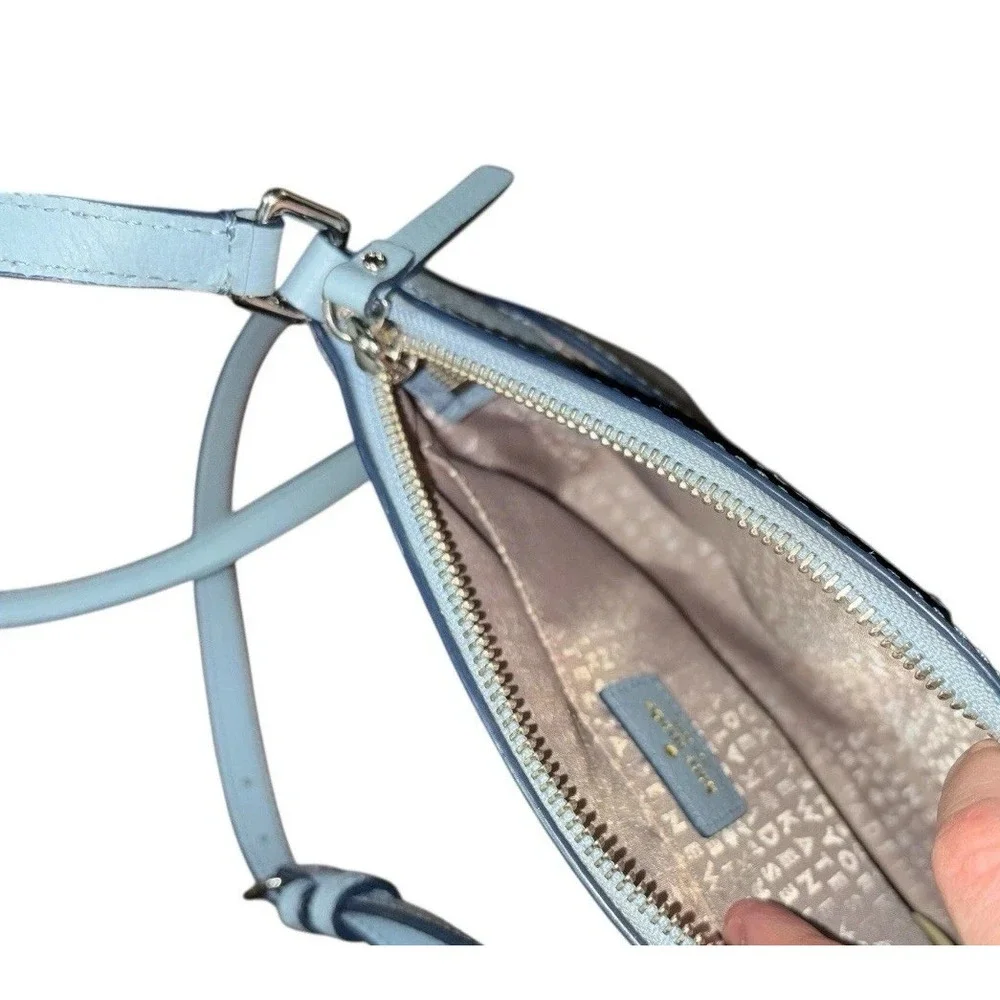 Kate Spade New York Grove Street BlueDawn‎ Millie Crossbody Bag Purse Leather